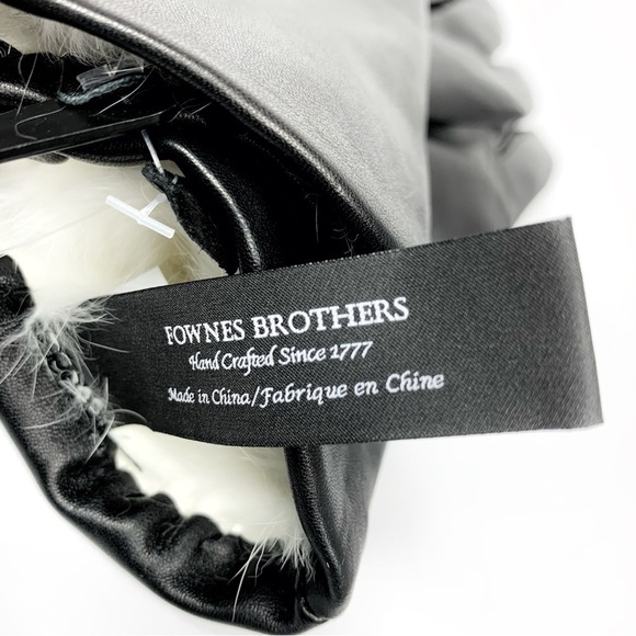 Fownes Leather Fur Lined Gloves XXL - Picture 8 of 16